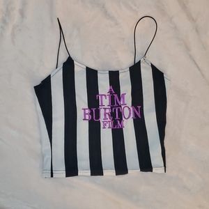 A Tim Burton Film Crop top